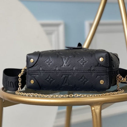 LV Monogram Empreinte Petite Malle Souple M45393