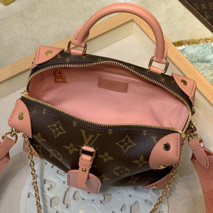 LV Monogram Canvas Petite Malle Souple M45531