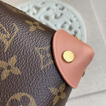 LV Monogram Canvas Petite Malle Souple M45531