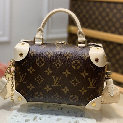 LV Monogram Canvas Petite Malle Souple M45532