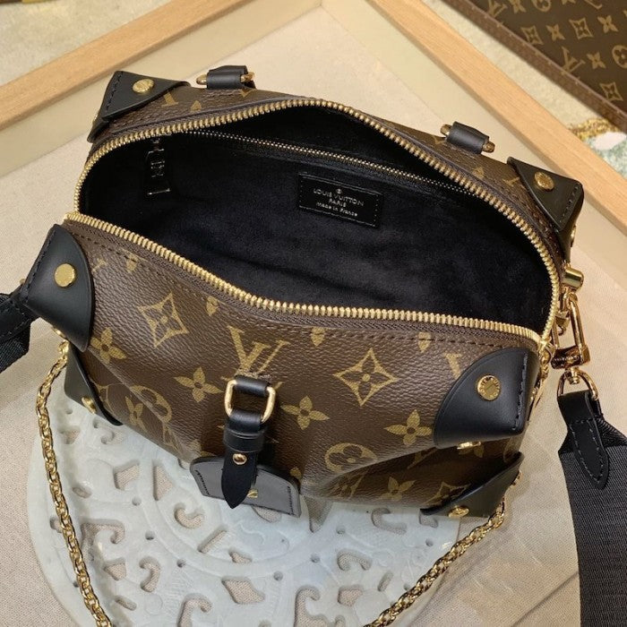 LV Monogram Canvas Petite Malle Souple M45571