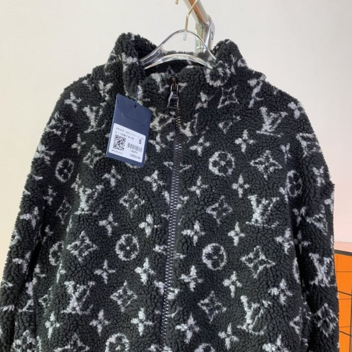 LV Monogram Teddy Jacquard Fleece Zip Jacket