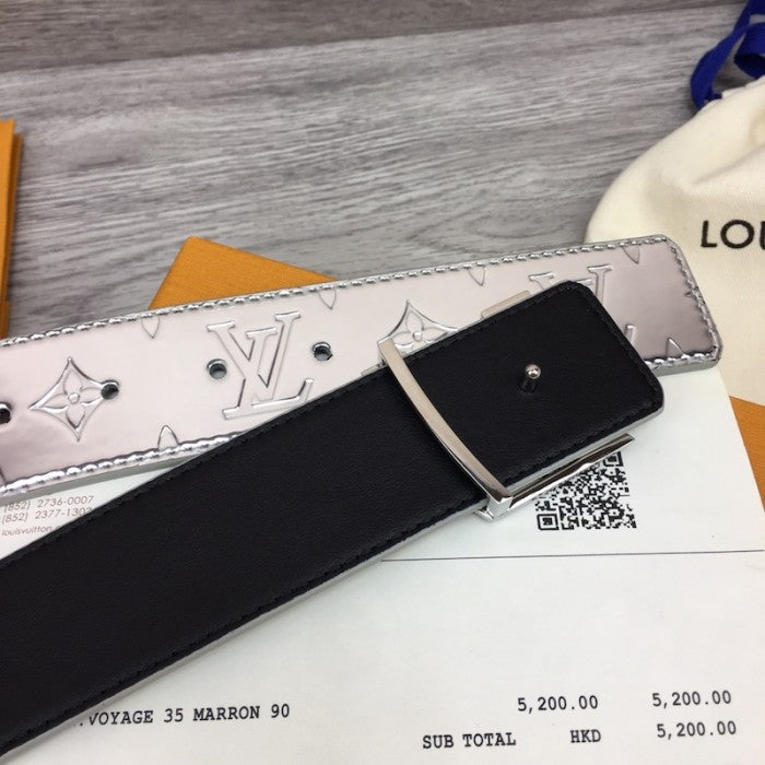 LV Initiales LV Mirror Mirror 40MM Reversible Belt MP303V