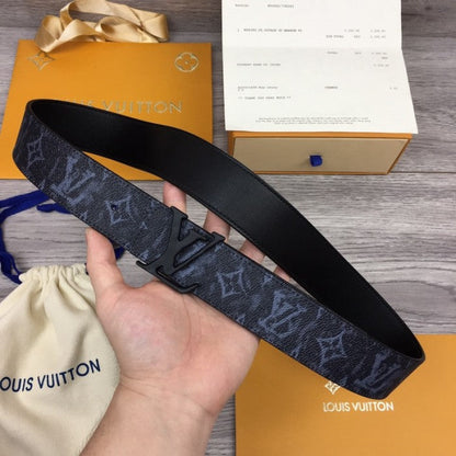 LV Shape Taurillon Shadow 40MM Reversible Belt MP281