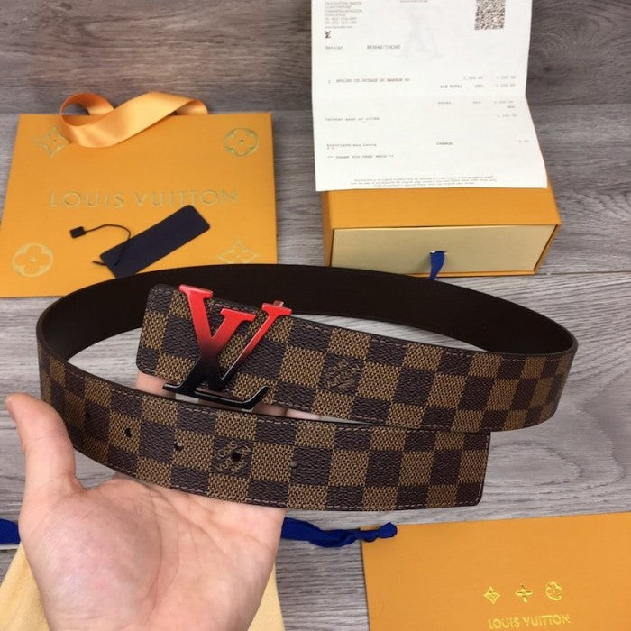 LV Damier Ebene Sunset 40mm Reversible Belt