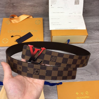 LV Damier Ebene Sunset 40mm Reversible Belt