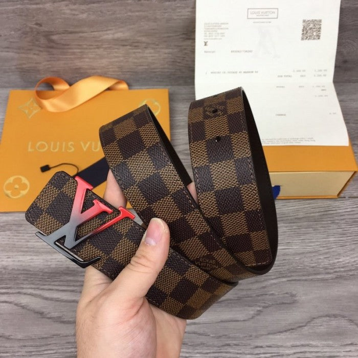 LV Damier Ebene Sunset 40mm Reversible Belt