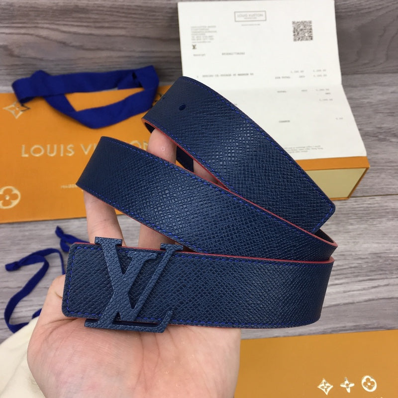 Louis Vuitton Initiales 35mm Taiga Leather Belt M9333