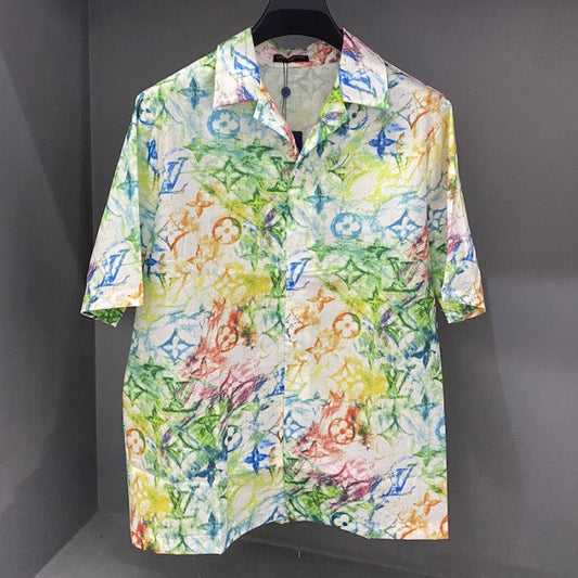 LV Multicoloured Watercolour Shirt 1A8QX8