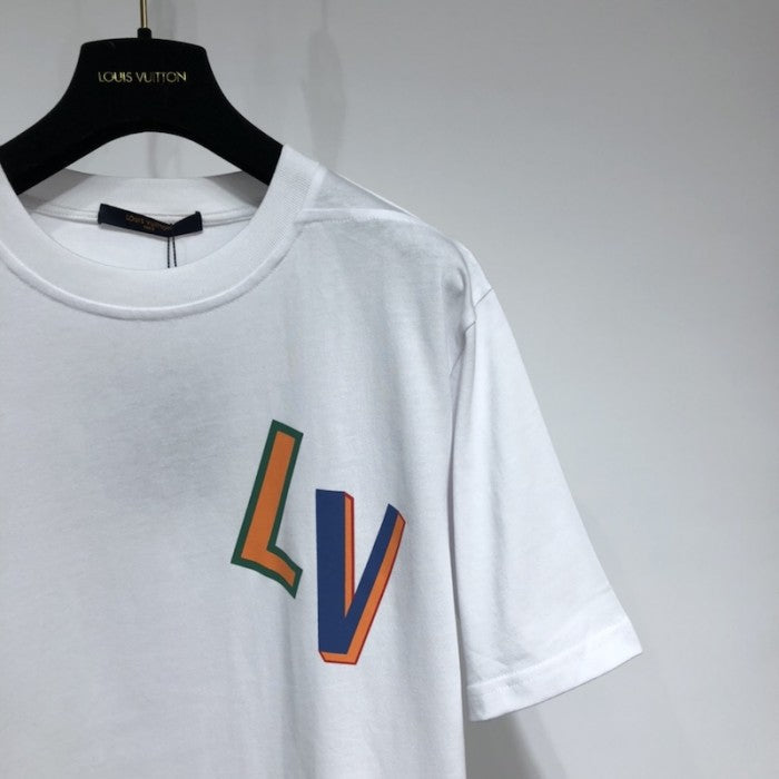 LV x NBA Lvxnba Front and Back Letters Print T shirt 1A8X8W