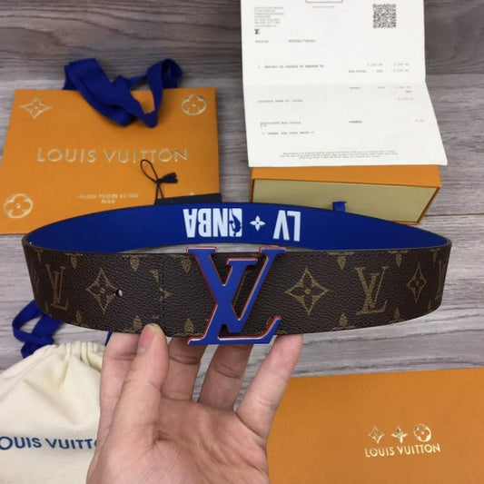 LVxNBA LV 3 Steps 40MM Reversible Belt MP278