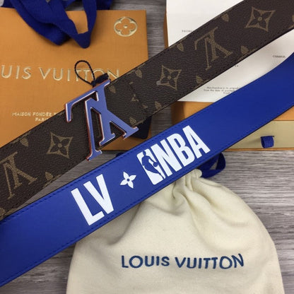 LVxNBA LV 3 Steps 40MM Reversible Belt MP278