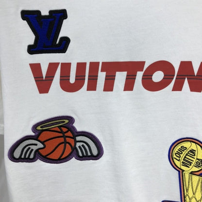 LV x NBA Lvxnba Multi Logo Print T shirt 1A9XEG