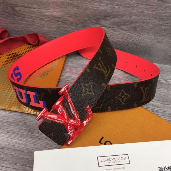 Louis Vuitton LV Pyramide Cities Exclusive 40MM Reversible Belt M0487