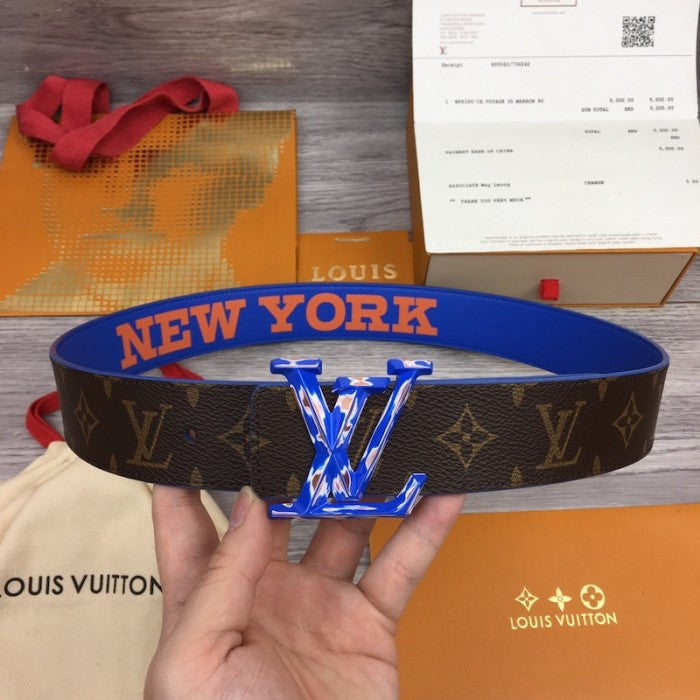 Louis Vuitton LV Pyramide Cities Exclusive 40MM Reversible Belt M0488