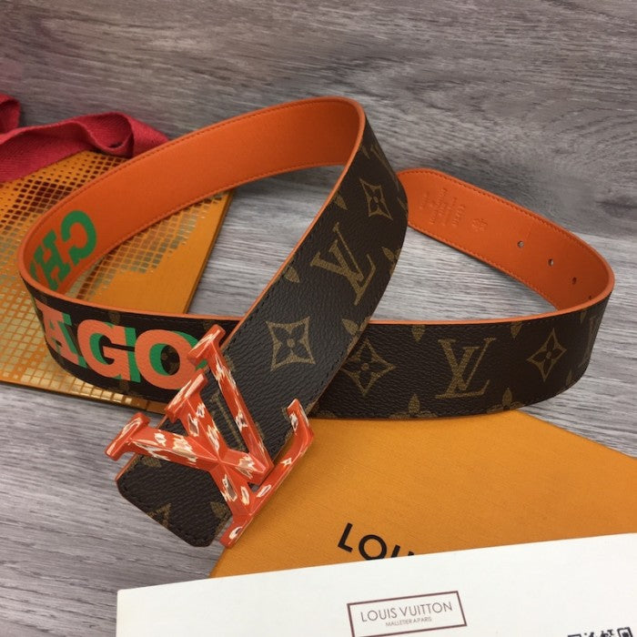 Louis Vuitton LV Pyramide Cities Exclusive 40MM Reversible Belt M0492