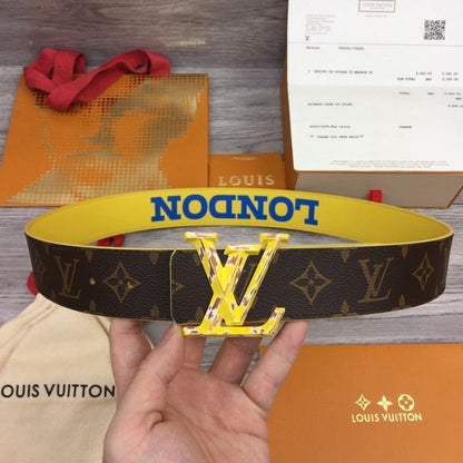 Louis Vuitton LV Pyramide Cities Exclusive 40MM Reversible Belt M0496