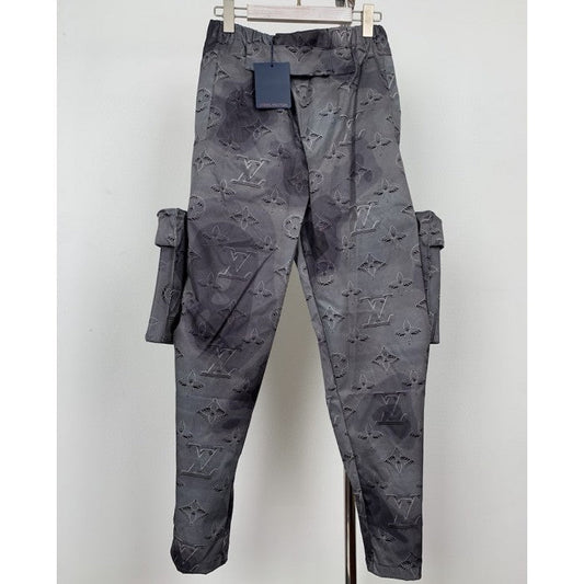 LV Monogram Removable 3D Pockets Cargo Pants