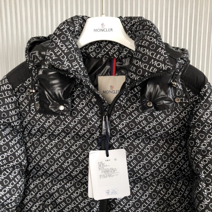 MON Maire Logo Print Down Jacket