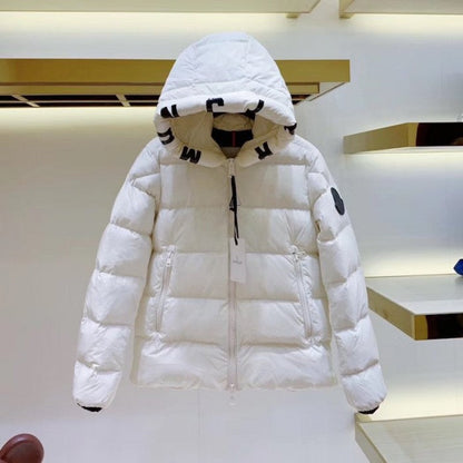 Mon Dubois Down quilted matte nylon jacket White