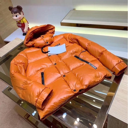 Mon Hanriot Down Nylon laque jacket Orange