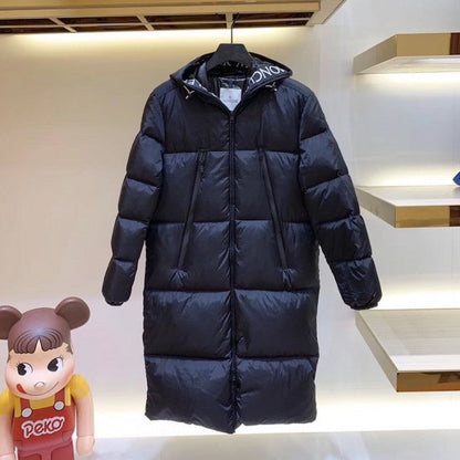 Mon Montcler Down Nylon laque long coat