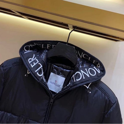 Mon Montcler Down Nylon laque long coat