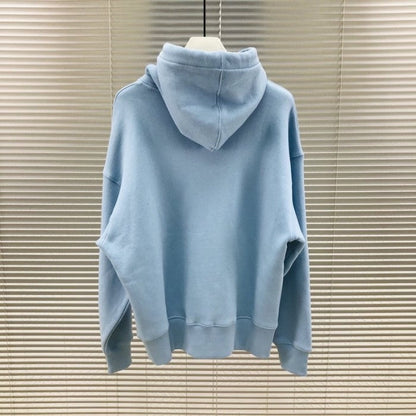 Palm Angels Bear Hoodies Blue