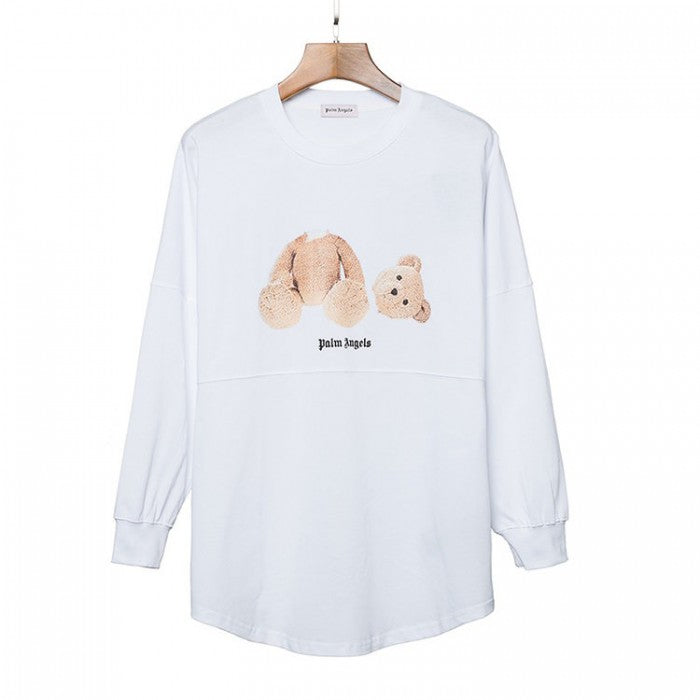 Palm Angels Bear Long Sleeves White