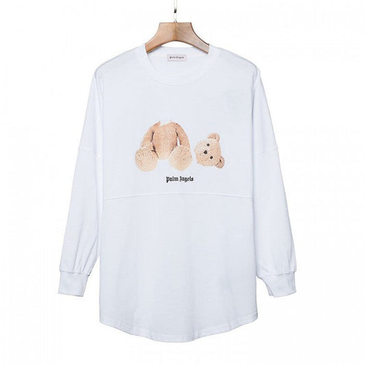 Palm Angels Bear Long Sleeves White