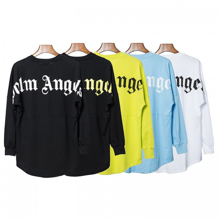 Palm Angels Logo Long Sleeves Black