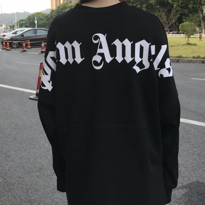 Palm Angels Logo Long Sleeves Black