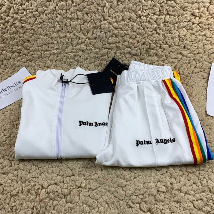 Palm Angels Classic Track Jacket & Pants Tracksuit White