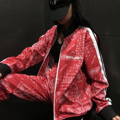 Palm Angels Classic Track Jacket & Pants Tracksuit Stripe Rose