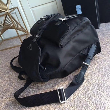 Prada Classic Nylon Backpack Black