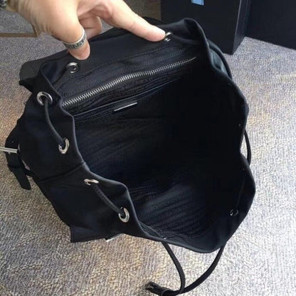 Prada Classic Nylon Backpack Black