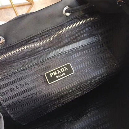 Prada Classic Nylon Backpack Black