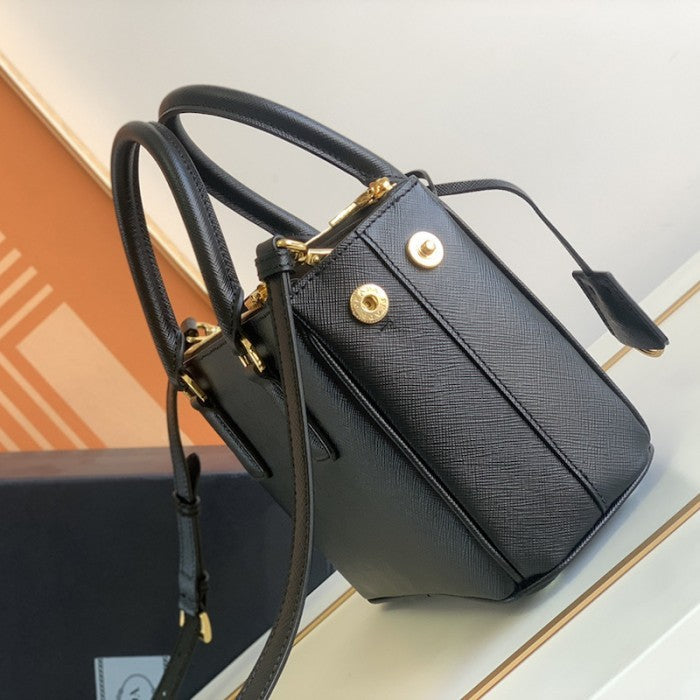 Prada Galleria Saffiano leather mini bag Black