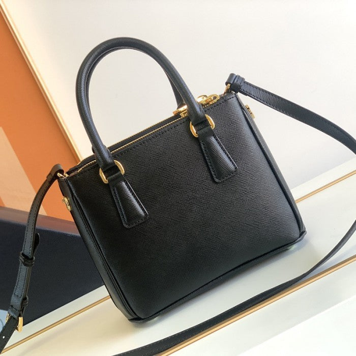 Prada Galleria Saffiano leather mini bag Black