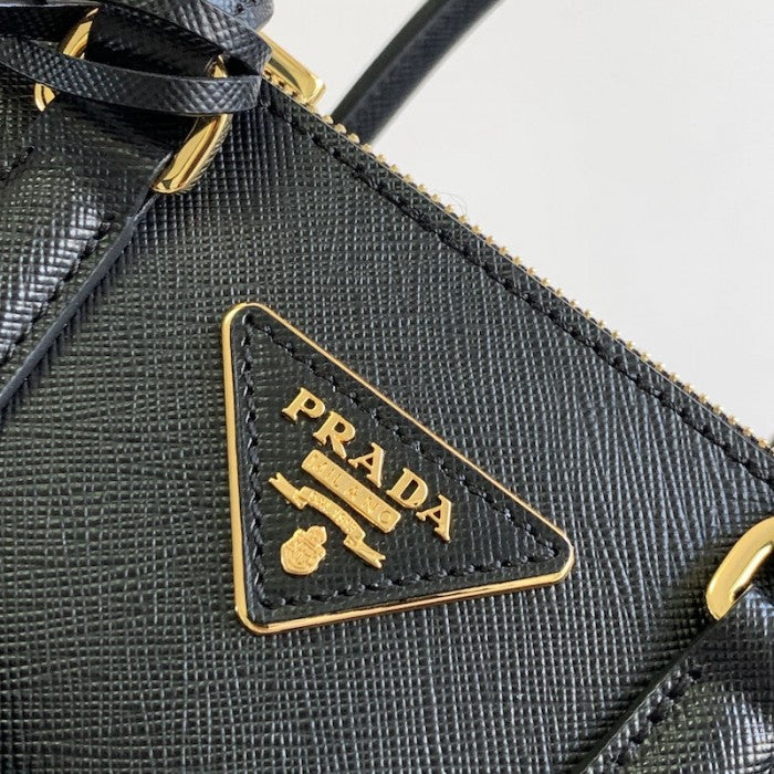 Prada Galleria Saffiano leather mini bag Black