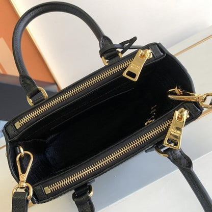 Prada Galleria Saffiano leather mini bag Black