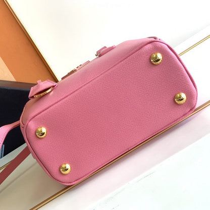 Prada Galleria Saffiano leather mini bag Pink