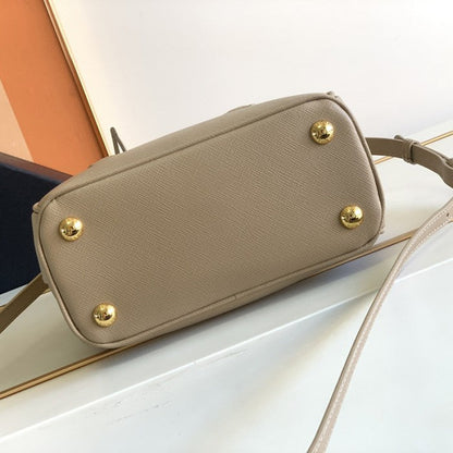 Prada Galleria Saffiano leather mini bag Tan