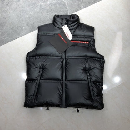 Prada Light Nylon down vest Black