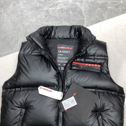 Prada Light Nylon down vest Black