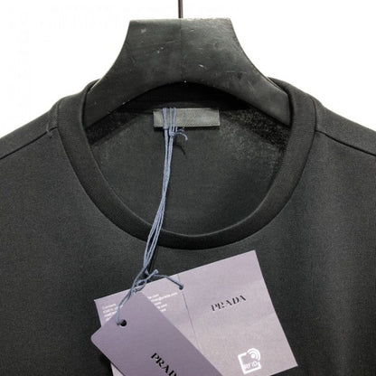 Prada triangle-logo jersey T-shirt Black