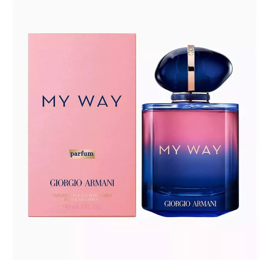 My Way By Giorgio Armani PARFUM 3 Fl Oz / 90 Ml Spray Women's New & Sealed