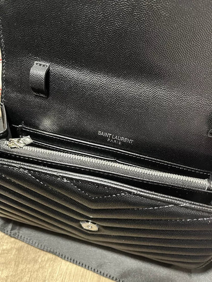 Yves Saint Laurent on Black Crossbody Bag