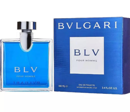 New Bvlgari BLV Pour Homme New In Box 3.3 / 3.4 oz Eau De Toilette Spray For Men