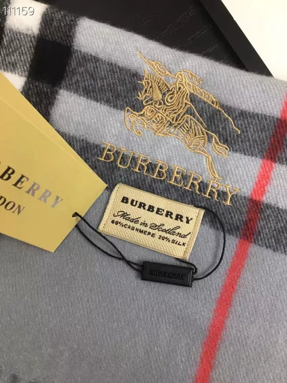 Burberry Fashion Unisex Warm Plaid Scarf with Box